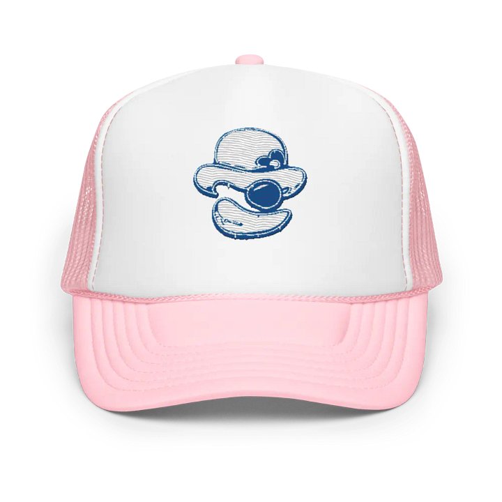 Clowner Hat (Light Pink / White / Light Pink) product image (1)