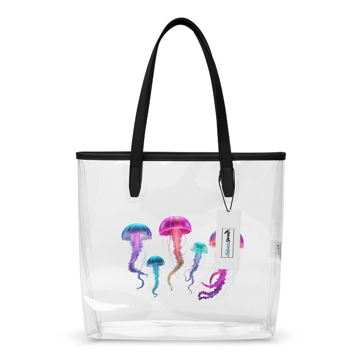Clearly Jelly Fish Tote Bag product image (1)