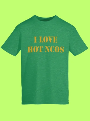 I LOVE HOT NCOS SKIVVY SHIRT product image (1)