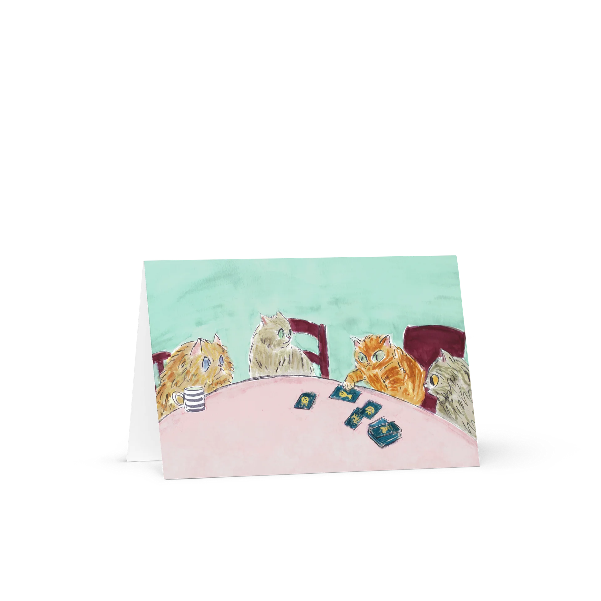 Cat Tarot Greeting Card product image (1)