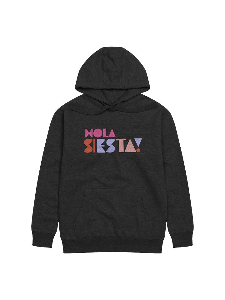 Hola Siesta Cotton Heritage Unisex Premium Hoodie Black product image (1)