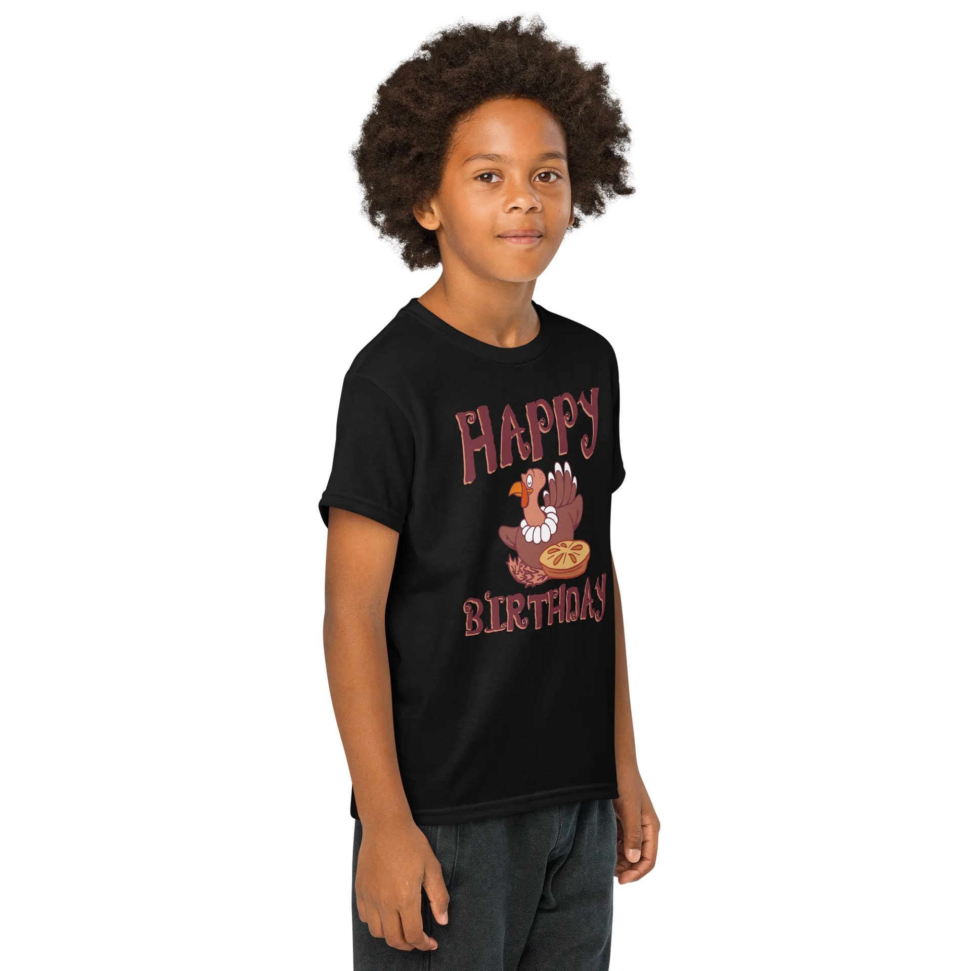 Happy Birthday (Thanksgiving) T-Shirt For Kids product image (4)