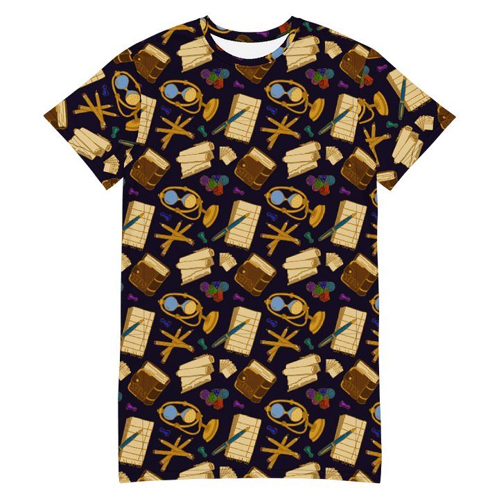 Dungeon Master T-shirt Dress product image (1)