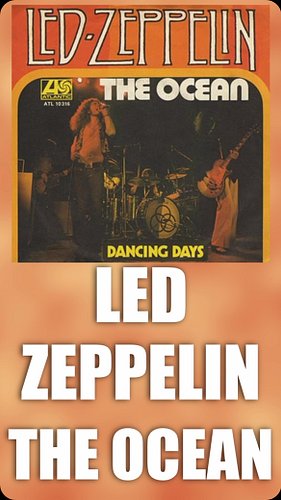Todays song of the day is The Ocean - #ledzeppelin #fyp #rockmusic #songoftheday #theocean
