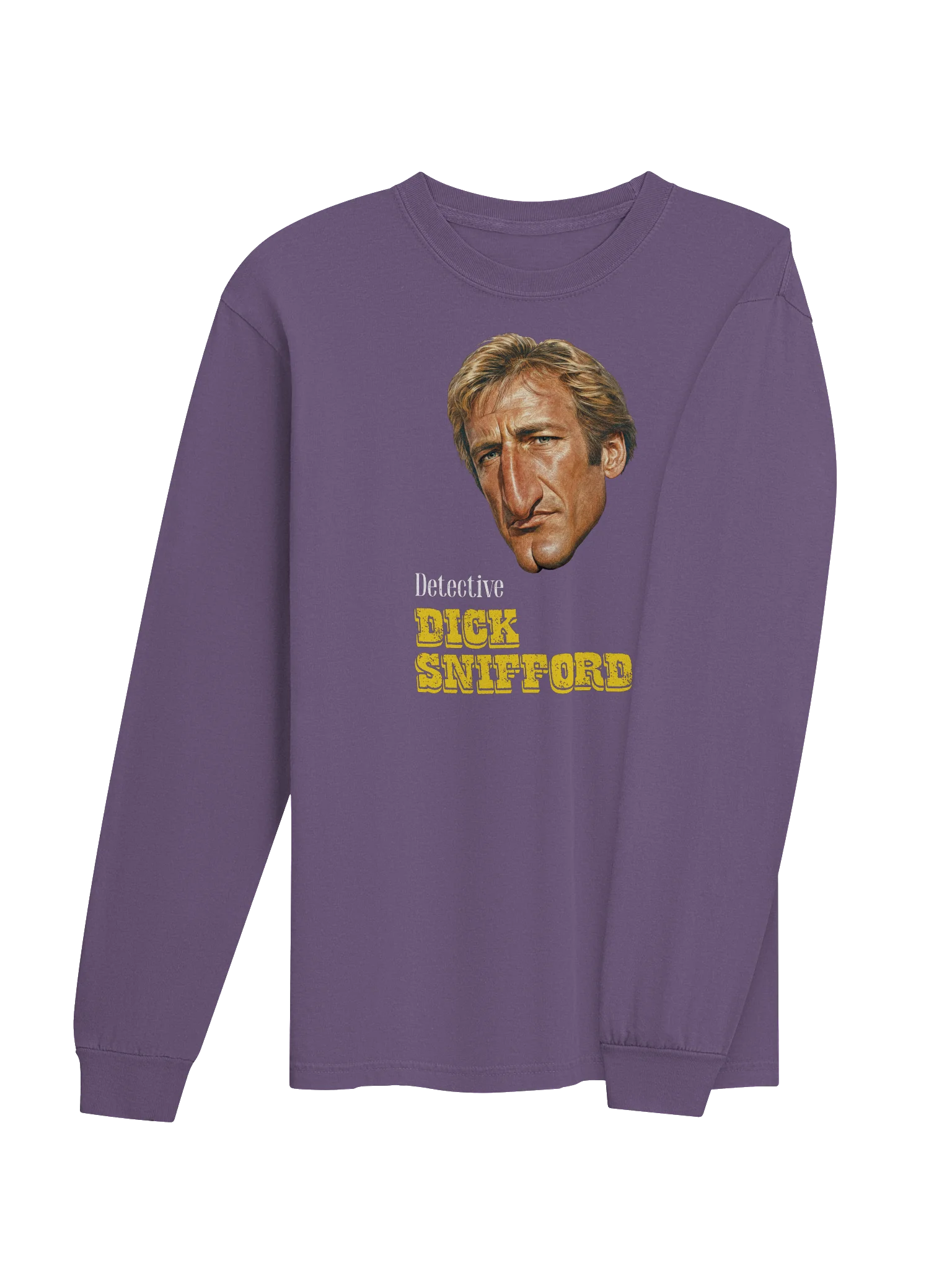 Dick Snifford Portrait Long Sleeve T-Shirt product image (12)