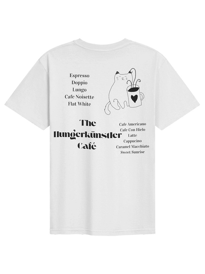 The Hungerkunstler Cafe Shirt product image (2)