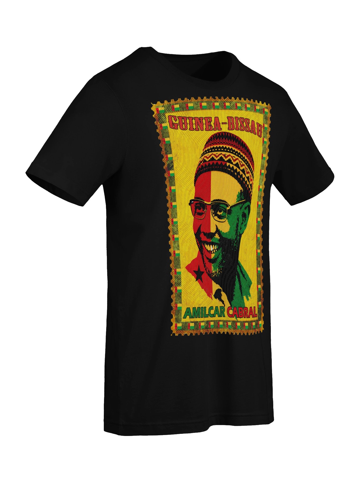 Amílcar Cabral Vintage Guinea-Bissau Postage Stamp T-Shirt | Pan-African Tee | Cabo Verde Independence product image (6)