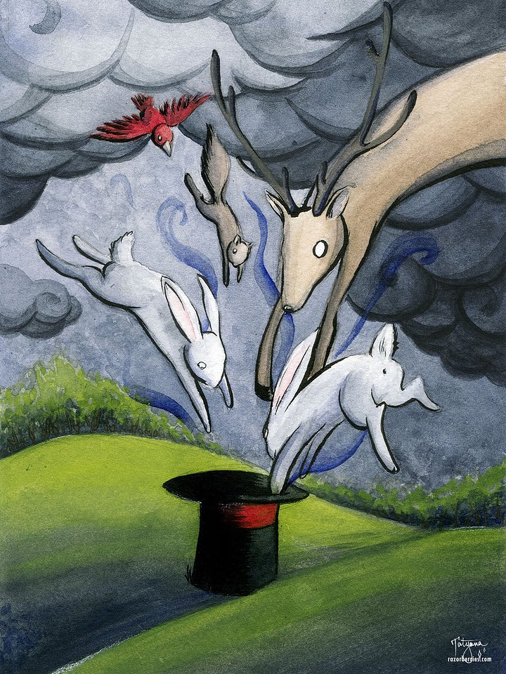 Disappearing Act ∙ Art Print product image (1)