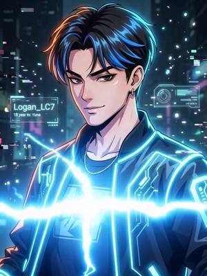 pair drop. ⚡ #twinverse77 #loganchases7 #kpopdebut #cyberpunk #virtualidol #fypシ