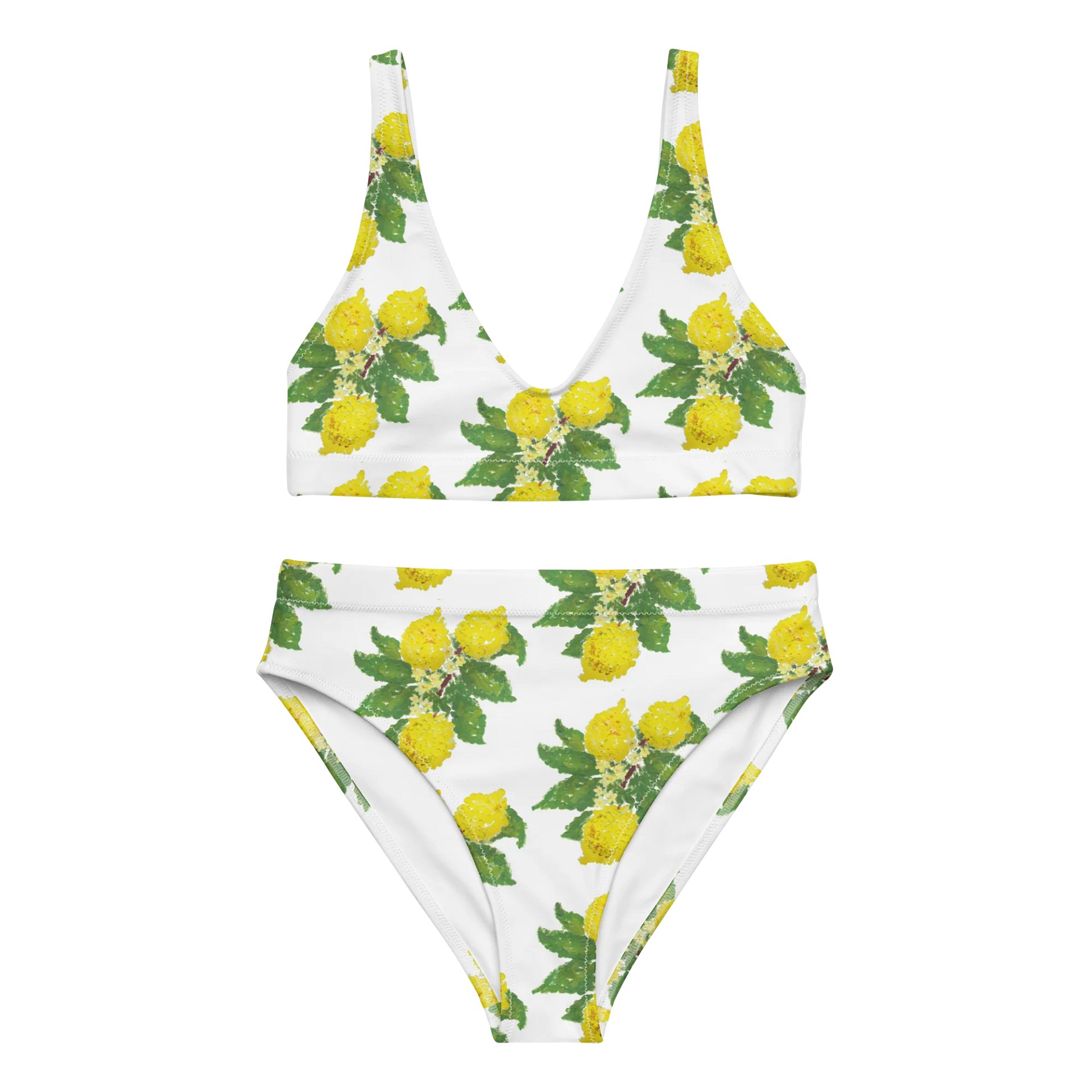 Lemon Love White Swim Set product image (1)