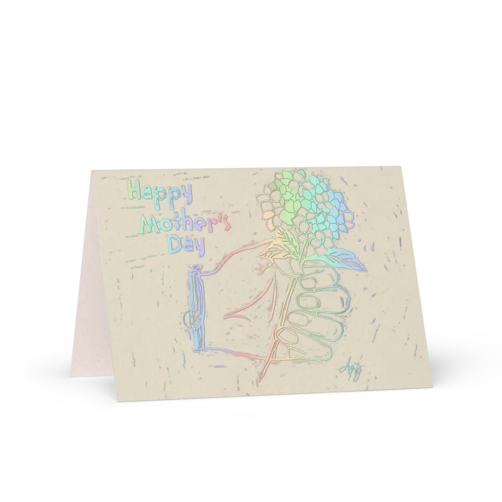 Linocut Happy Mother's Day product image (3)