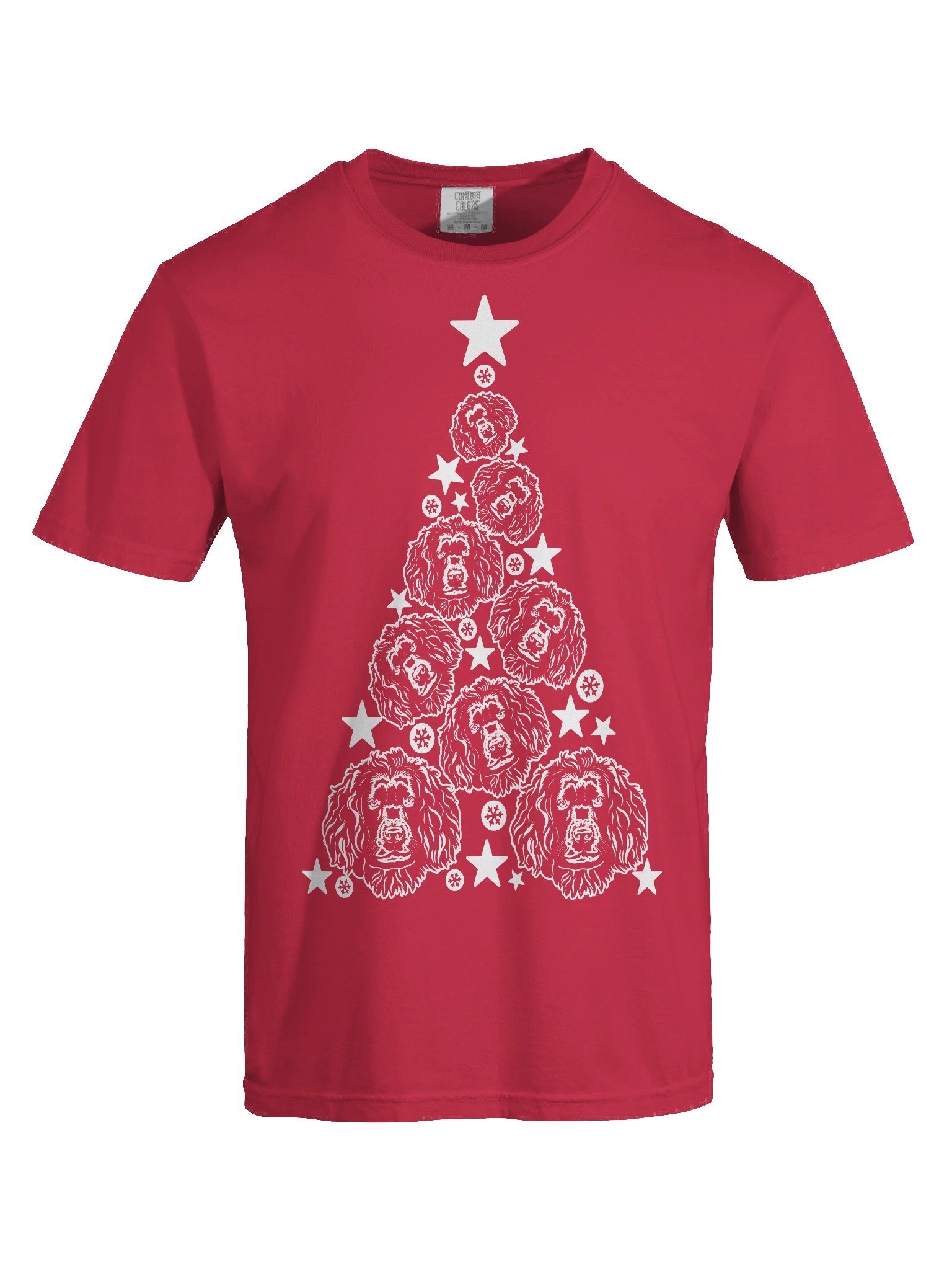 Boykin Spaniel Christmas Tree T-Shirt product image (9)