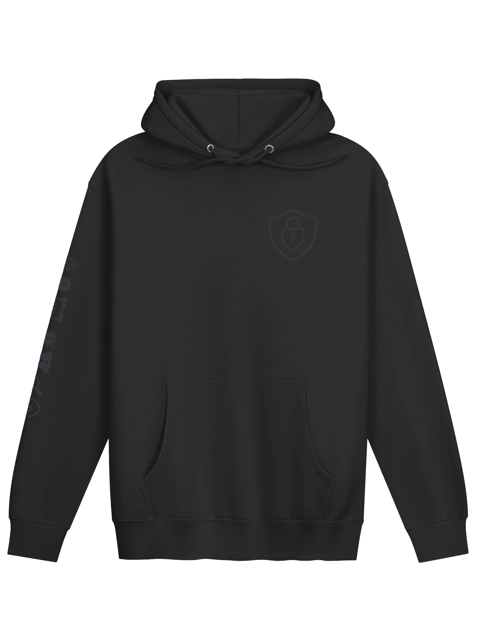 Sudadera Escudo · Black Edition · Capa 8 · byte_shield product image (1)