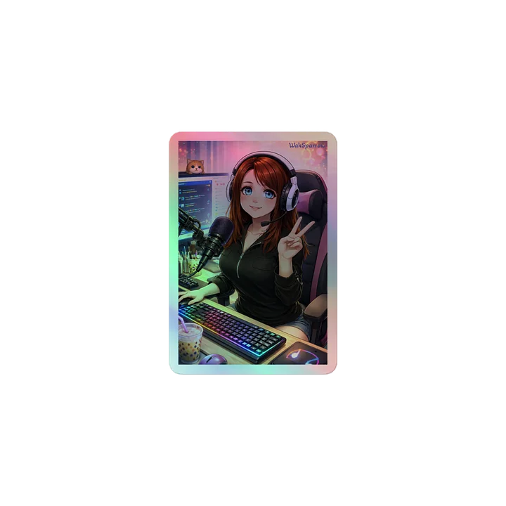 WakSparrow Holographic Sticker Set product image (1)