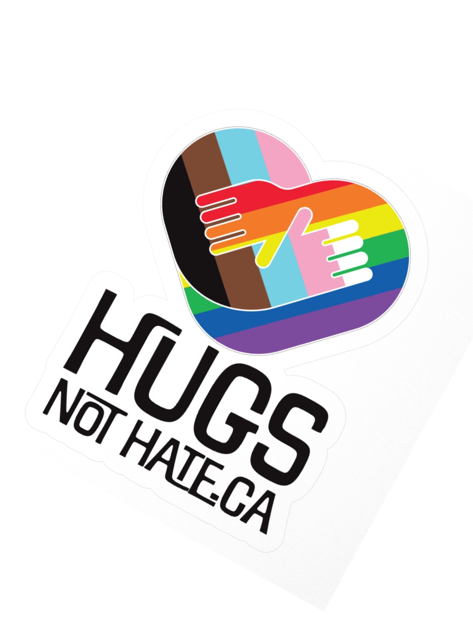 Hugs Not Hate Sticker product image (6)