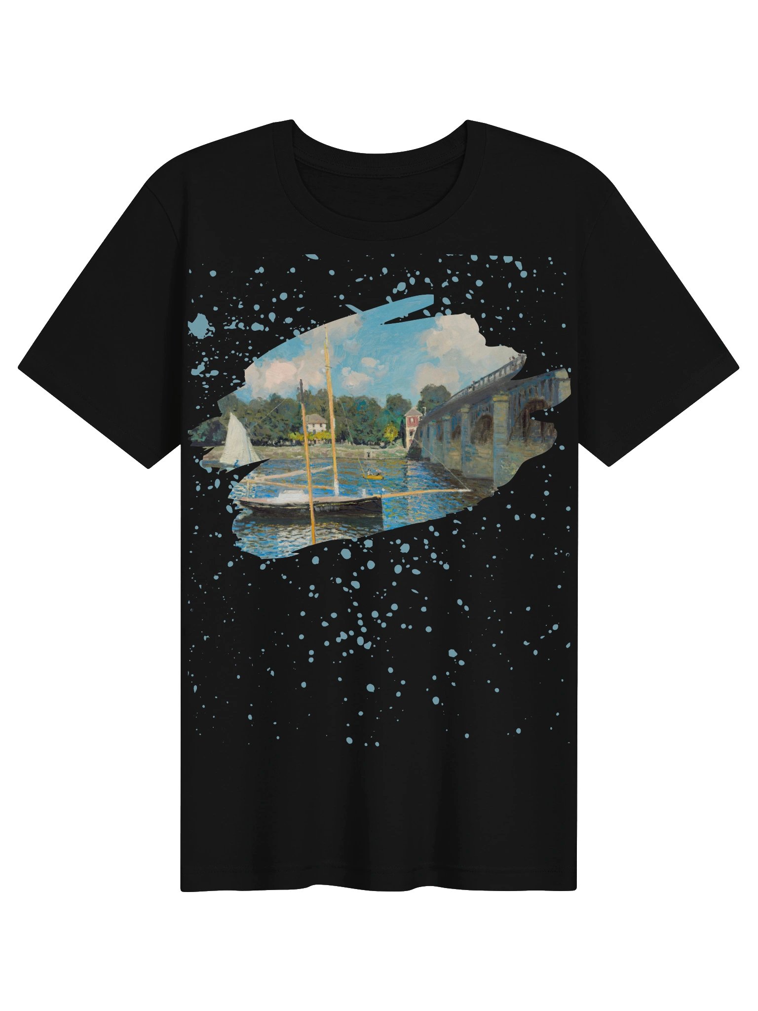 The Bridge at Argenteuil (Claude Monet) T-Shirt product image (5)