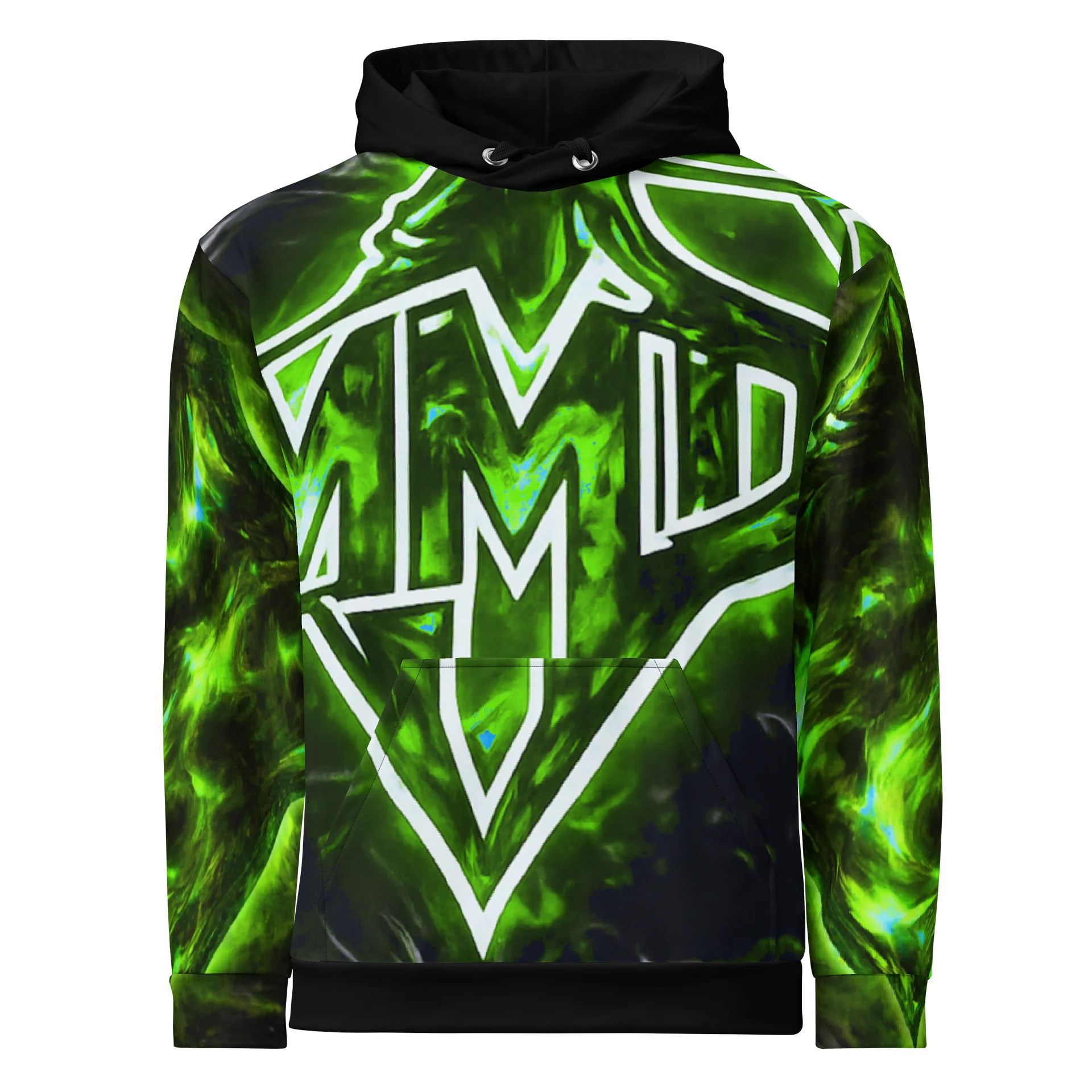 Neon MMD Logo All-Over Hoodie product image (1)