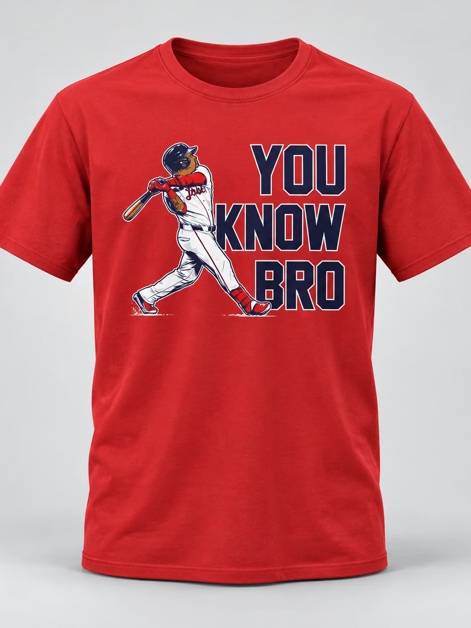 Jose Ramirez You Know Bro Shirt product image (11)