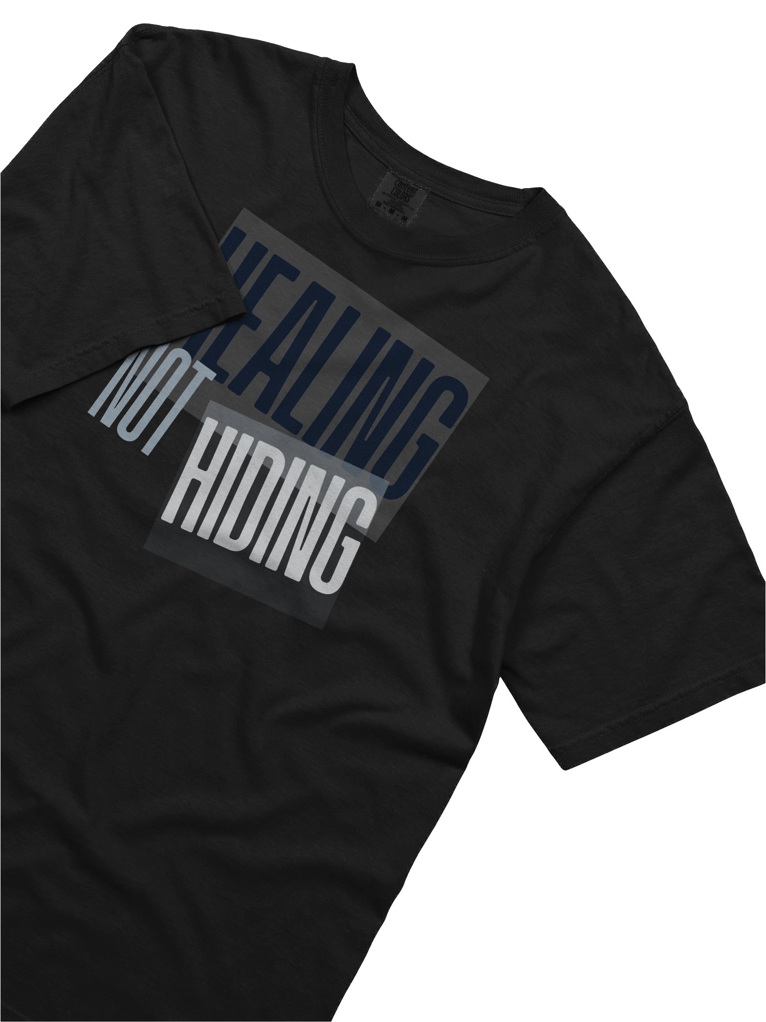 Men HEALING NOT HIDING Graphic Tee product image (32)
