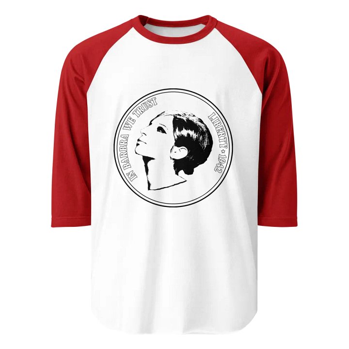 In Barbra We Trust - Midnight Comfort Raglan Tee product image (1)