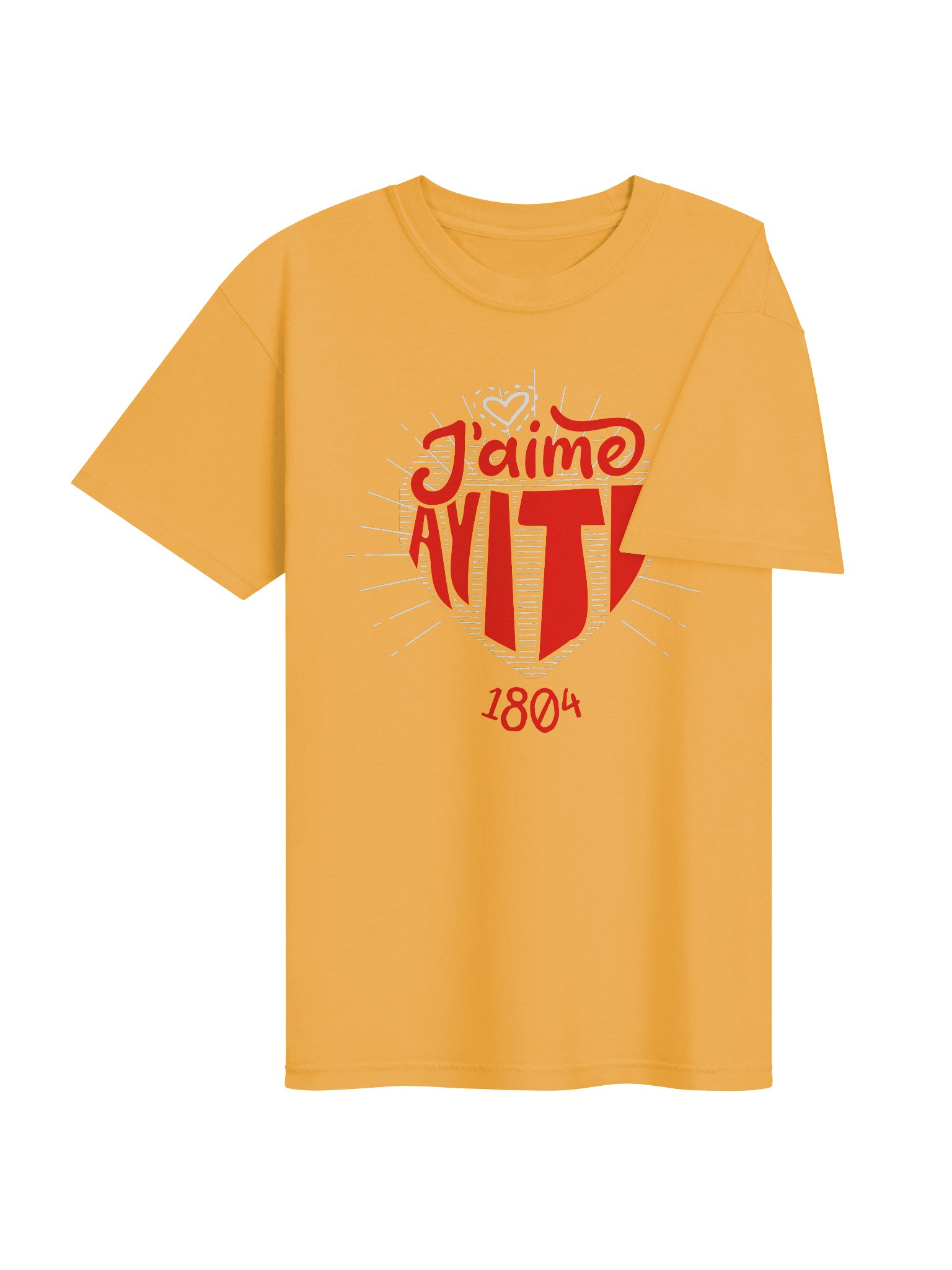J'aime Ayiti Heart Graphic Tee product image (4)