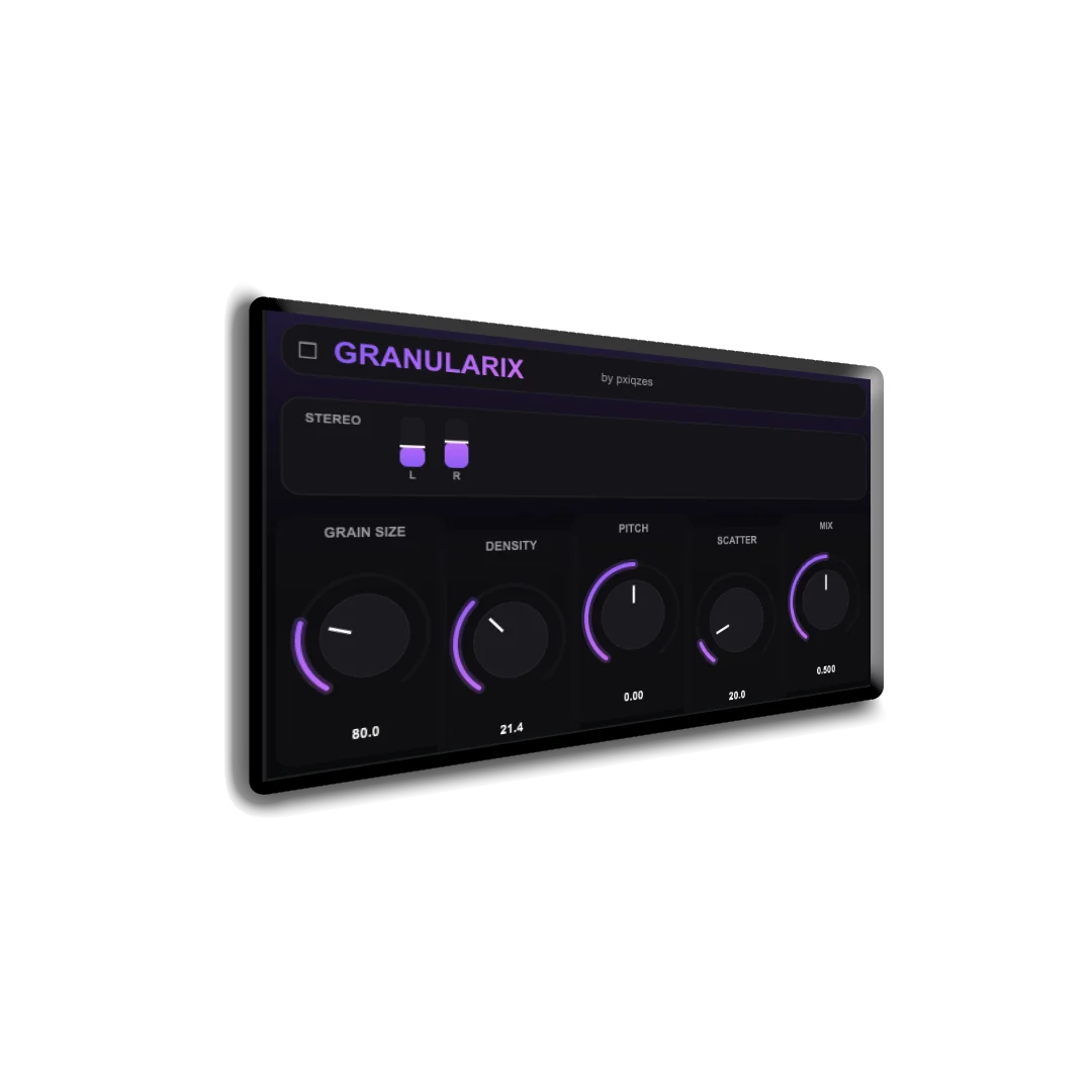 GRANULARIX - LIVE GRANULAR PLUGIN product image (1)