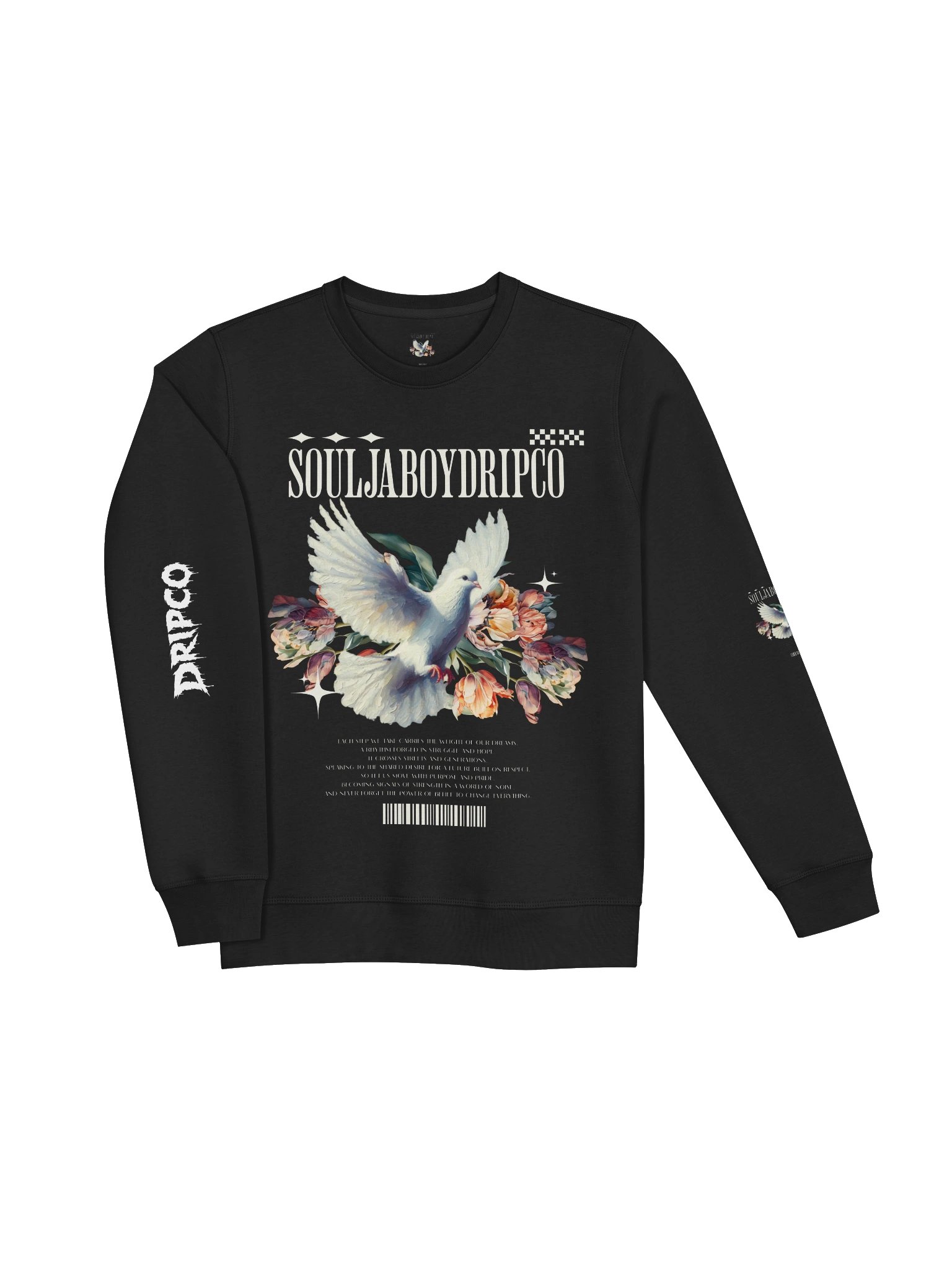 Soulja Boy Dripco Dove Graphic Sweatshirt product image (15)