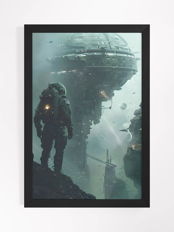 Interstellar Wanderer Framed Poster product image (1)