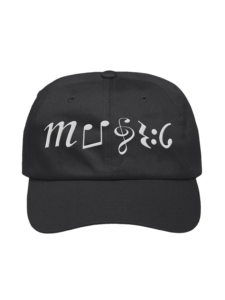 MUSIC (style 1) - EMBROIDERED HAT product image (1)