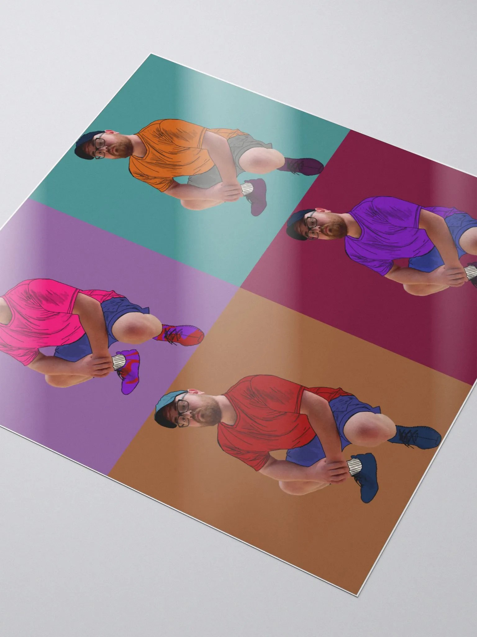 Ninja Warhol Sticker product image (3)