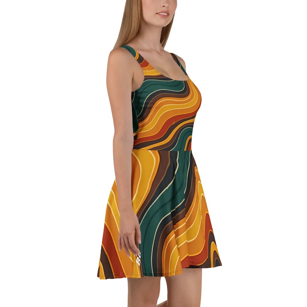 Barry Grady 'Flowing Waves' Sleeveless Dress product image (3)