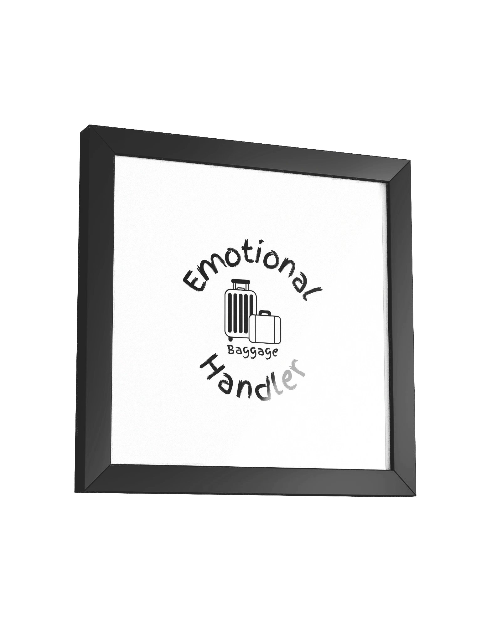 Emotional Baggage Handler Wall Poster Art for Home or Office product image (3)