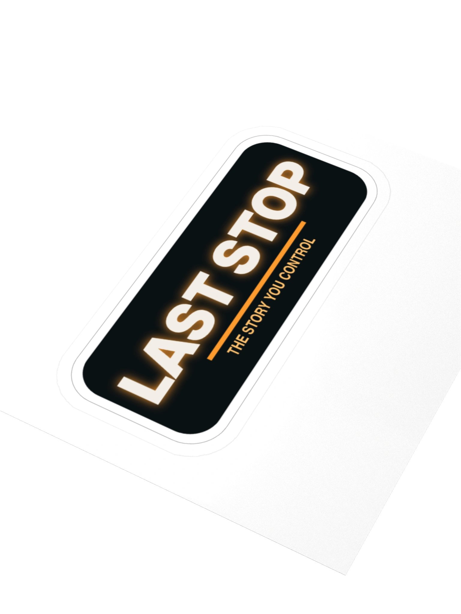 LAST STOP Logo Sticker product image (3)