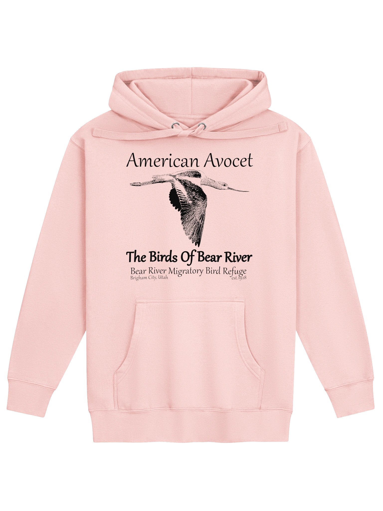 Birds of Bear River American Avocet Unisex Premium Hoodie product image (1)