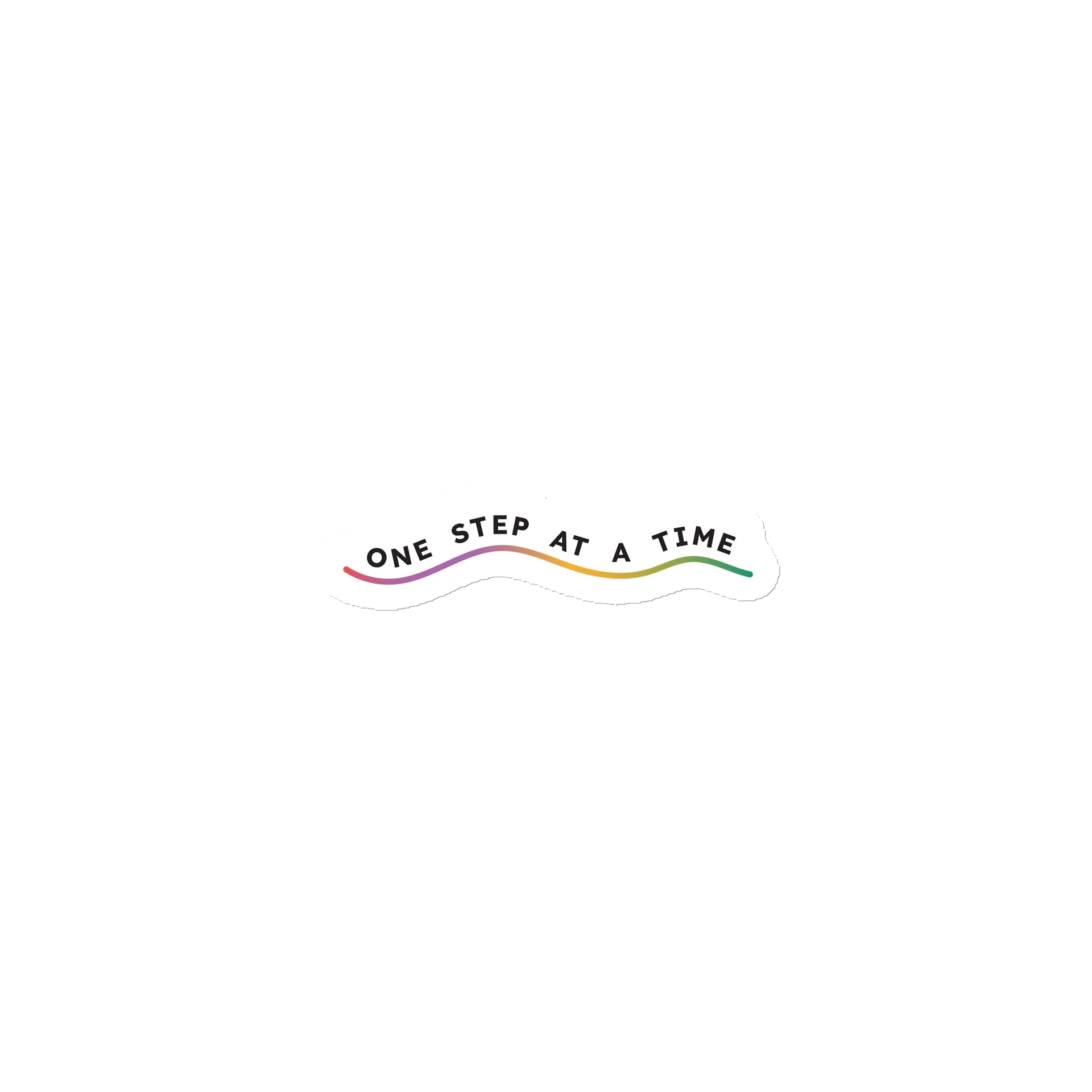 One step at a time magnet product image (1)