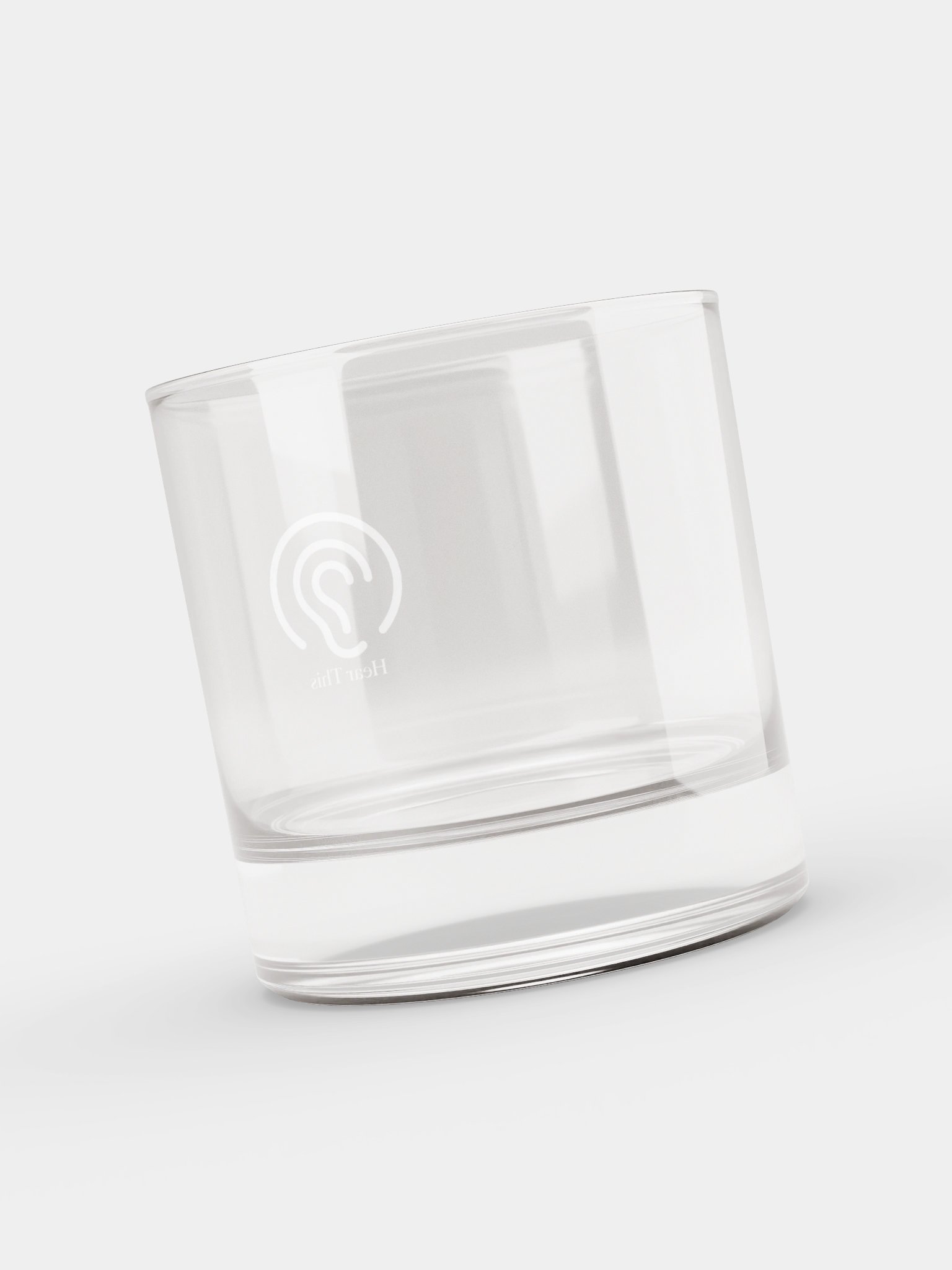 Rocks Glass - White Print product image (8)