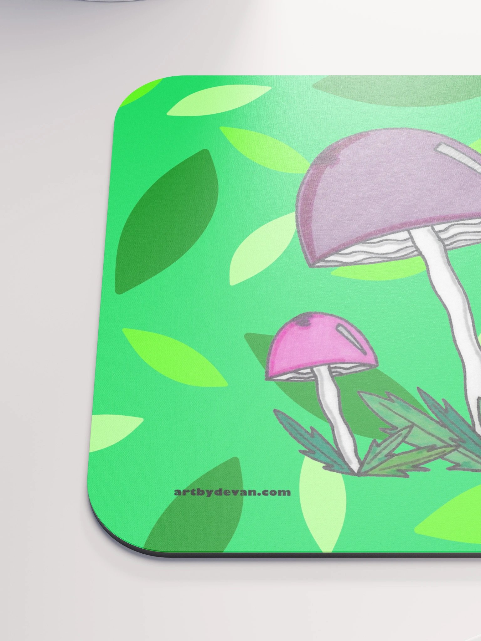 Purple Mushrooms Mousepad product image (6)