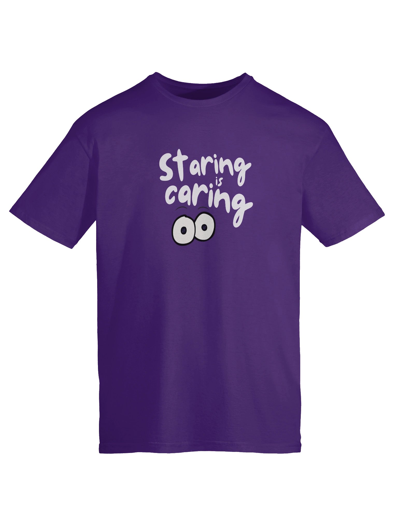 Staring is Caring Unisex T-shirt product image (9)