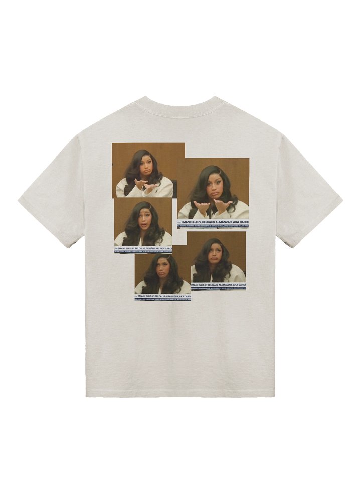 cardi b court case trial meme product image (2)