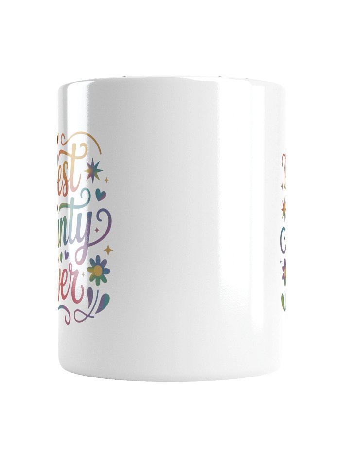 Best Aunty Ever Rainbow Script Coffee Mug product image (5)