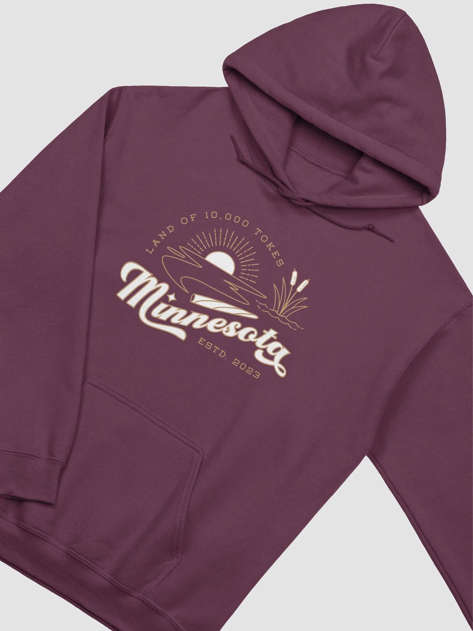 Land of 10,000 Tokes ✧ Minnesota Cannabis Lake Hoodie product image (1)