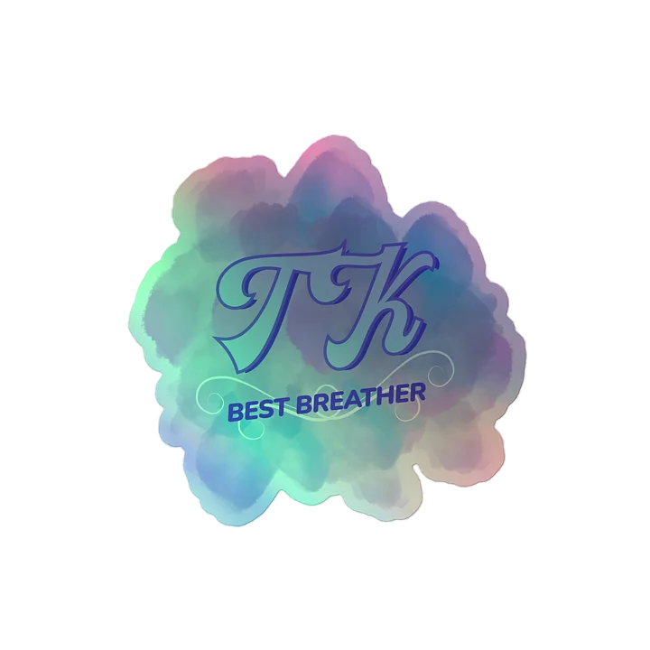 *LIMITED* TK Best Breather Holo Sticker product image (2)