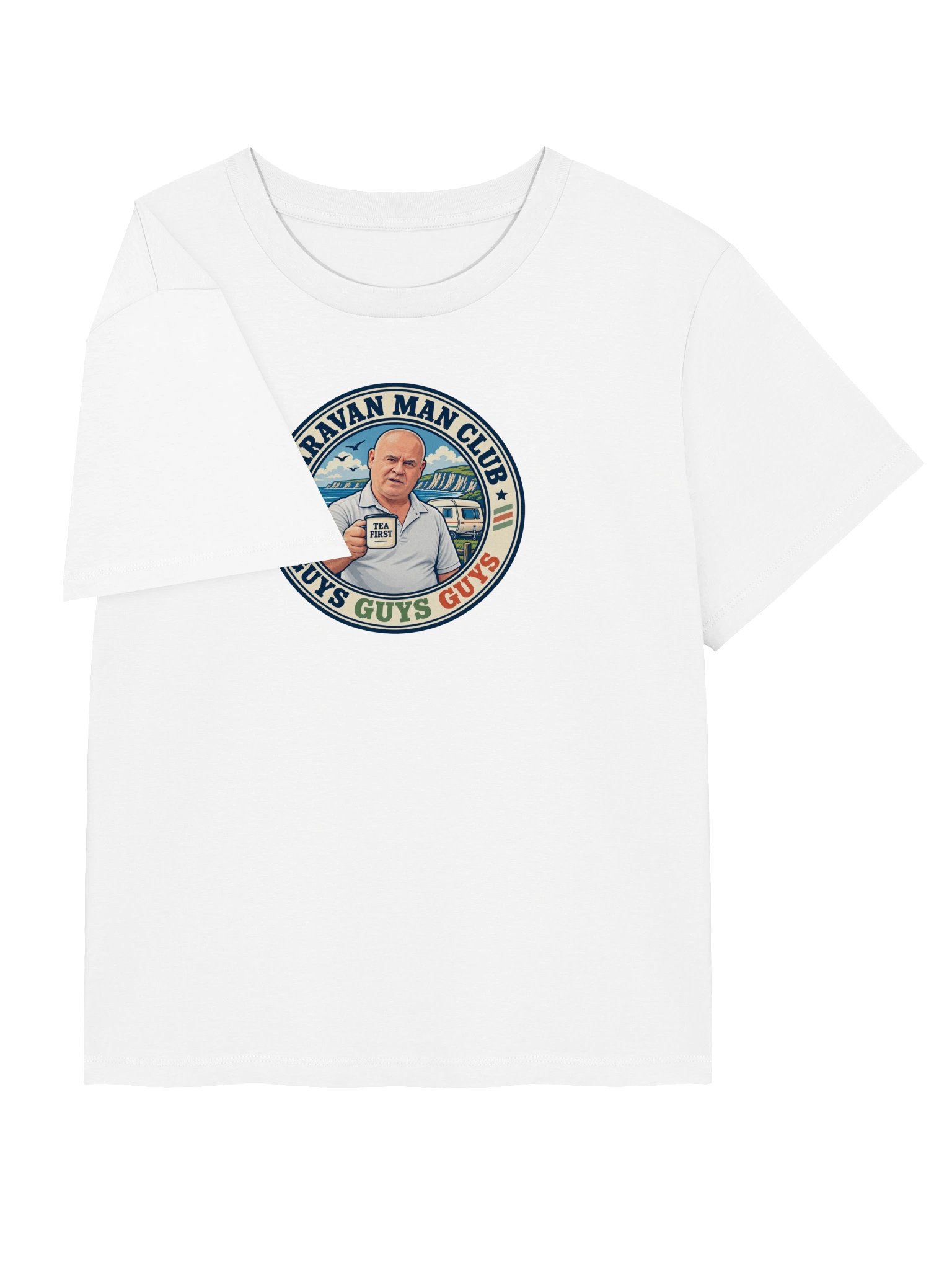 Guys Guys Guys | Women’s White Tee product image (3)