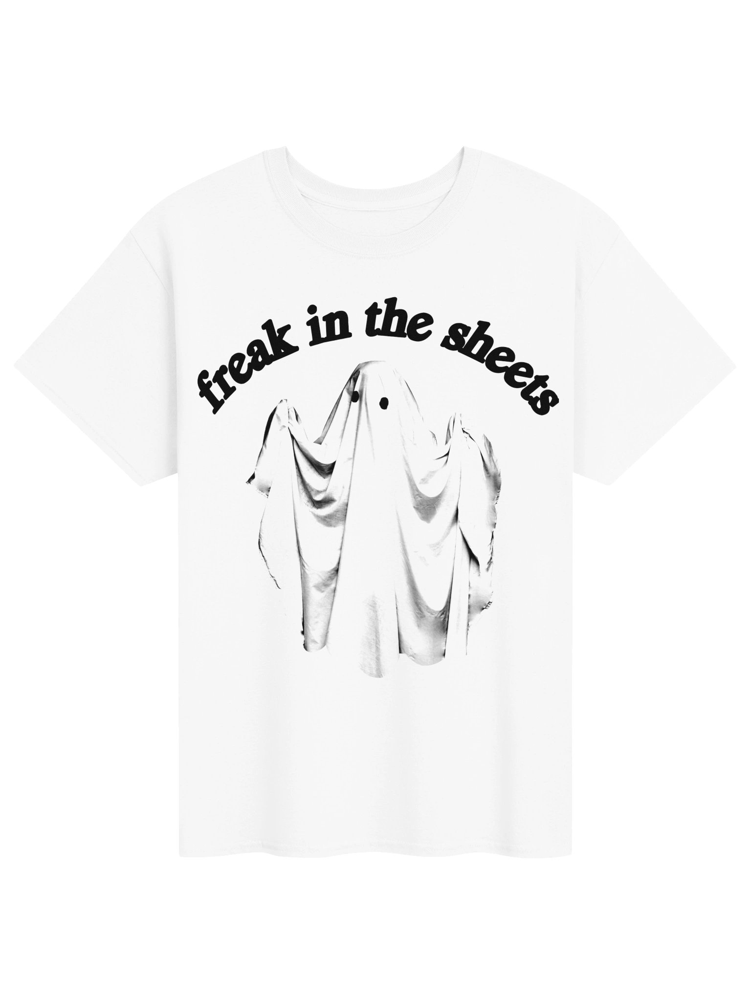 Freak in the sheets - Halloween Ghost T-Shirt product image (1)