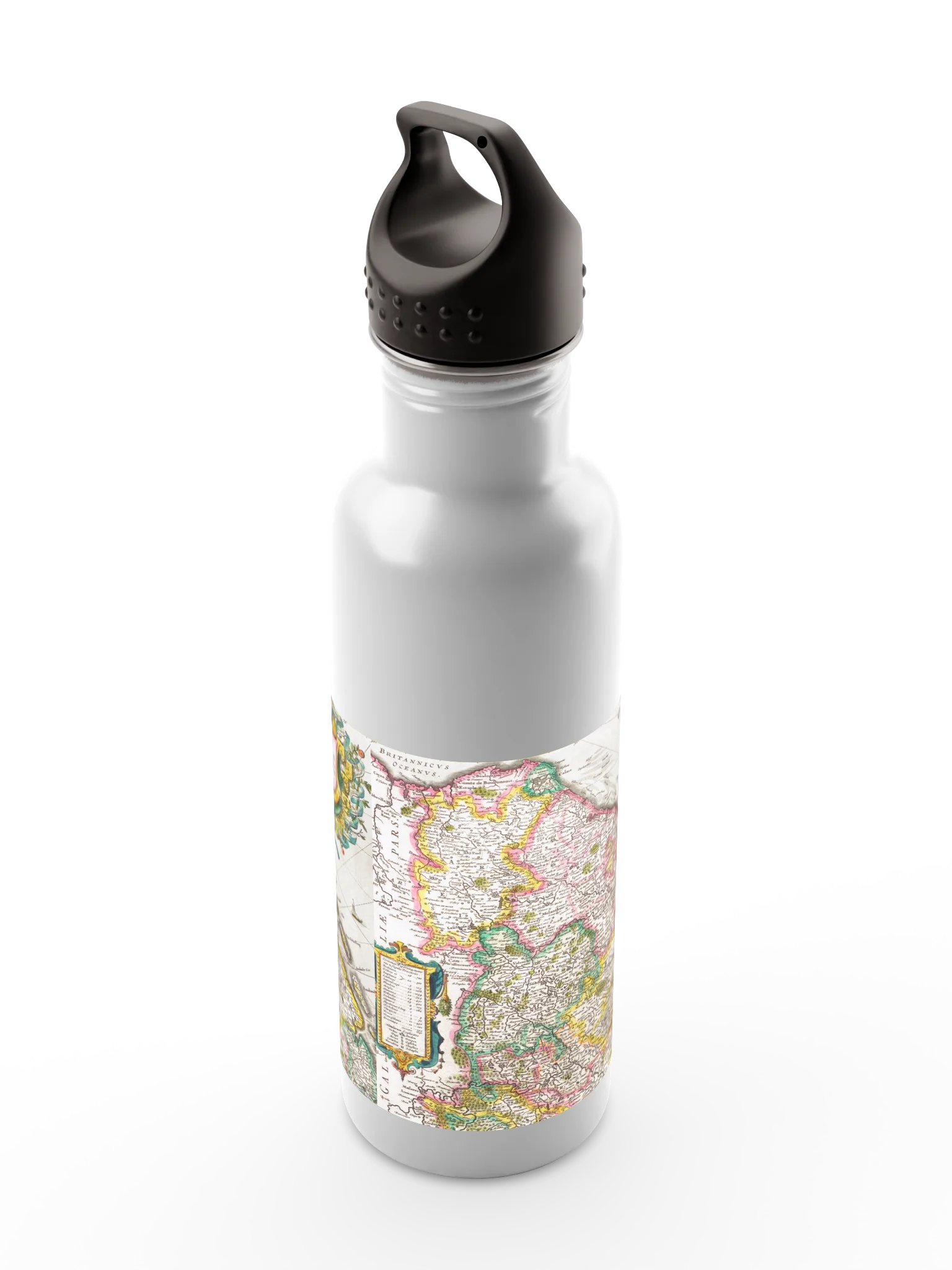 Vintage Map H2Go Bolt Water Bottle product image (8)