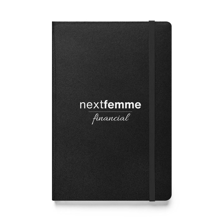 Next Femme Financial Hardcover Journal - White Logotype product image (1)