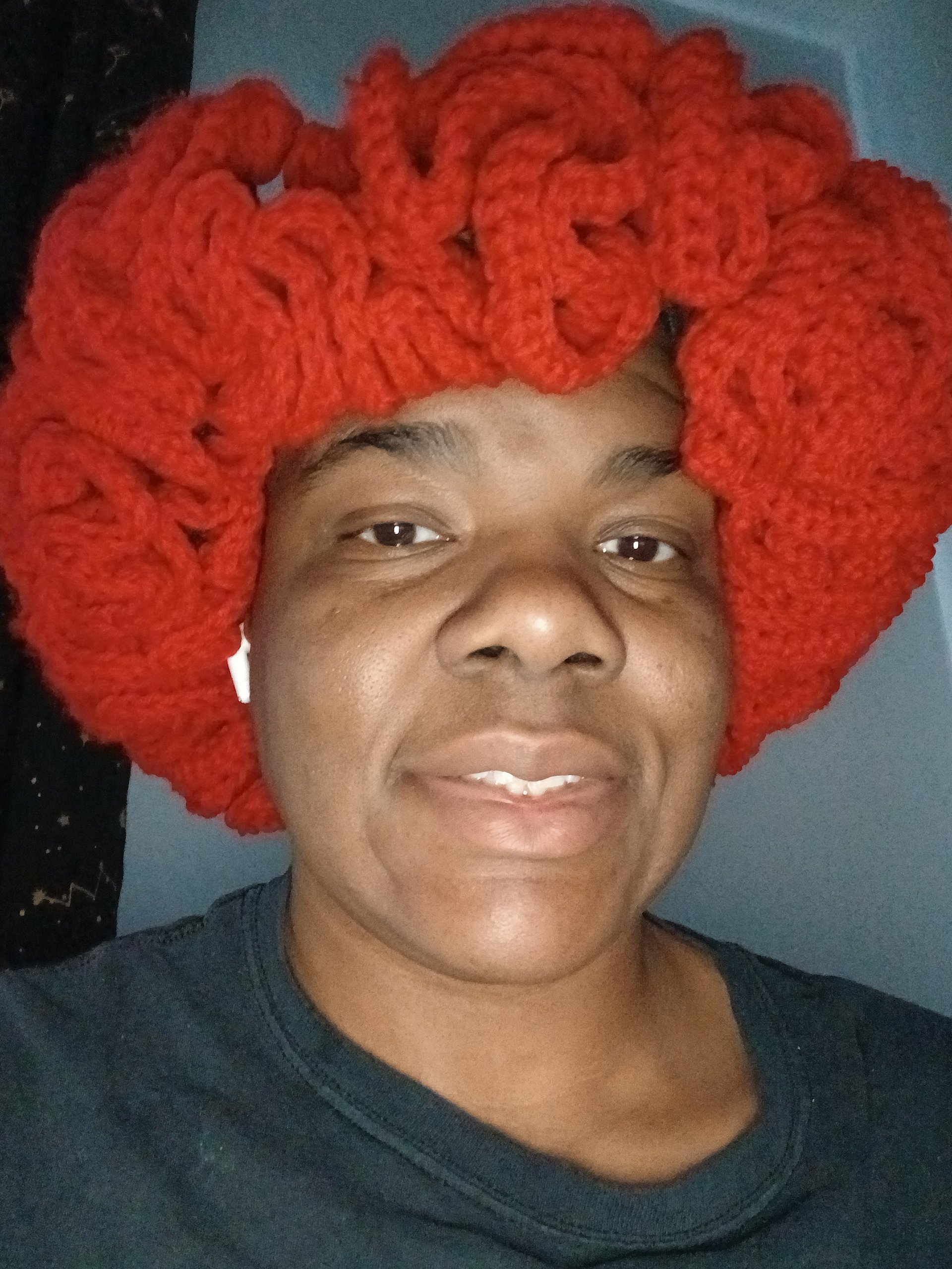Red Ruffle Hat product image (1)