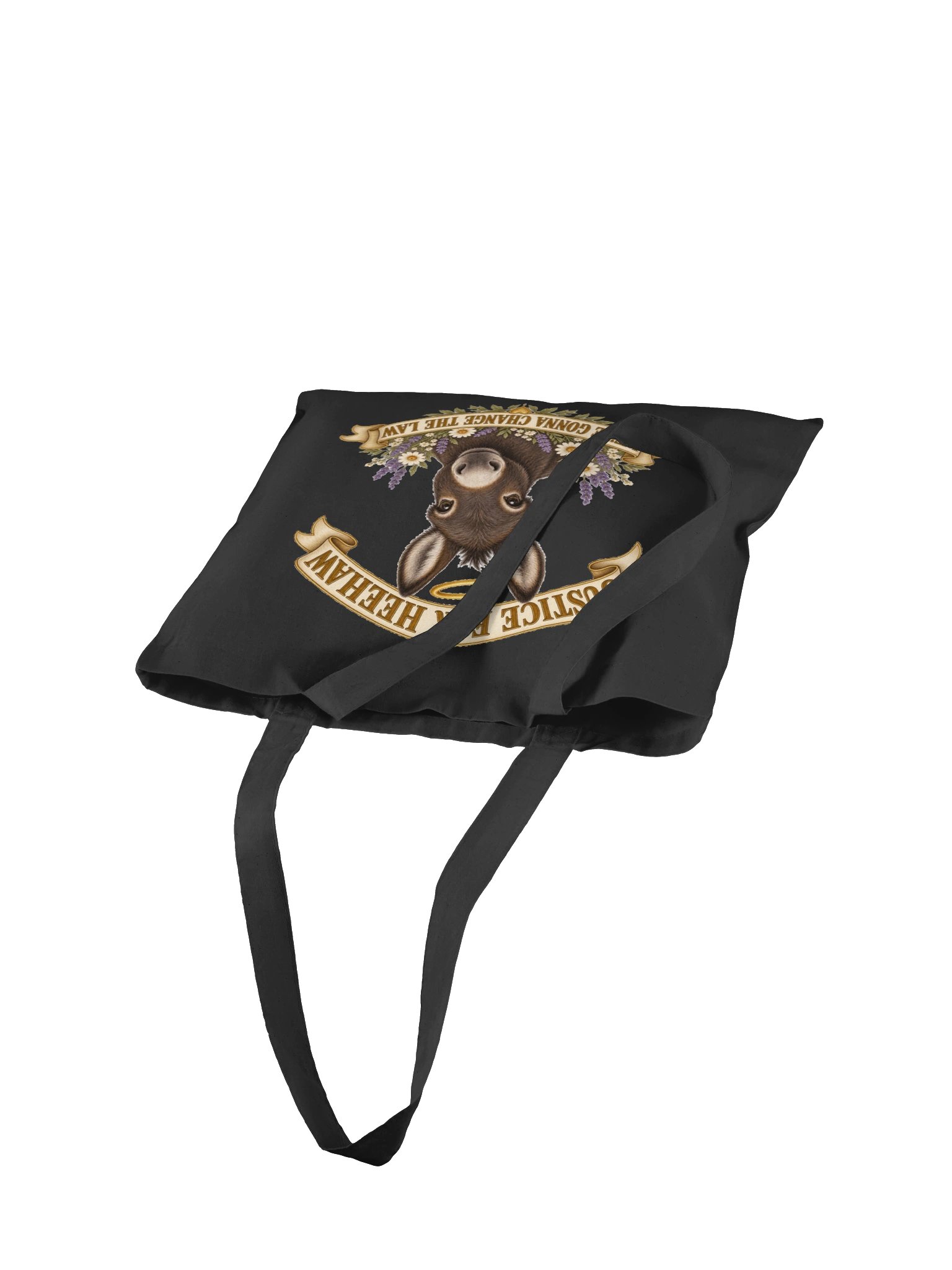 Justice For HeeHaw Classic Basic Cotton Color Tote Bag product image (4)