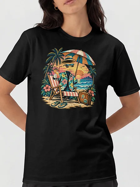 Invisible Vacation — Monster Off Duty Tee product image (4)