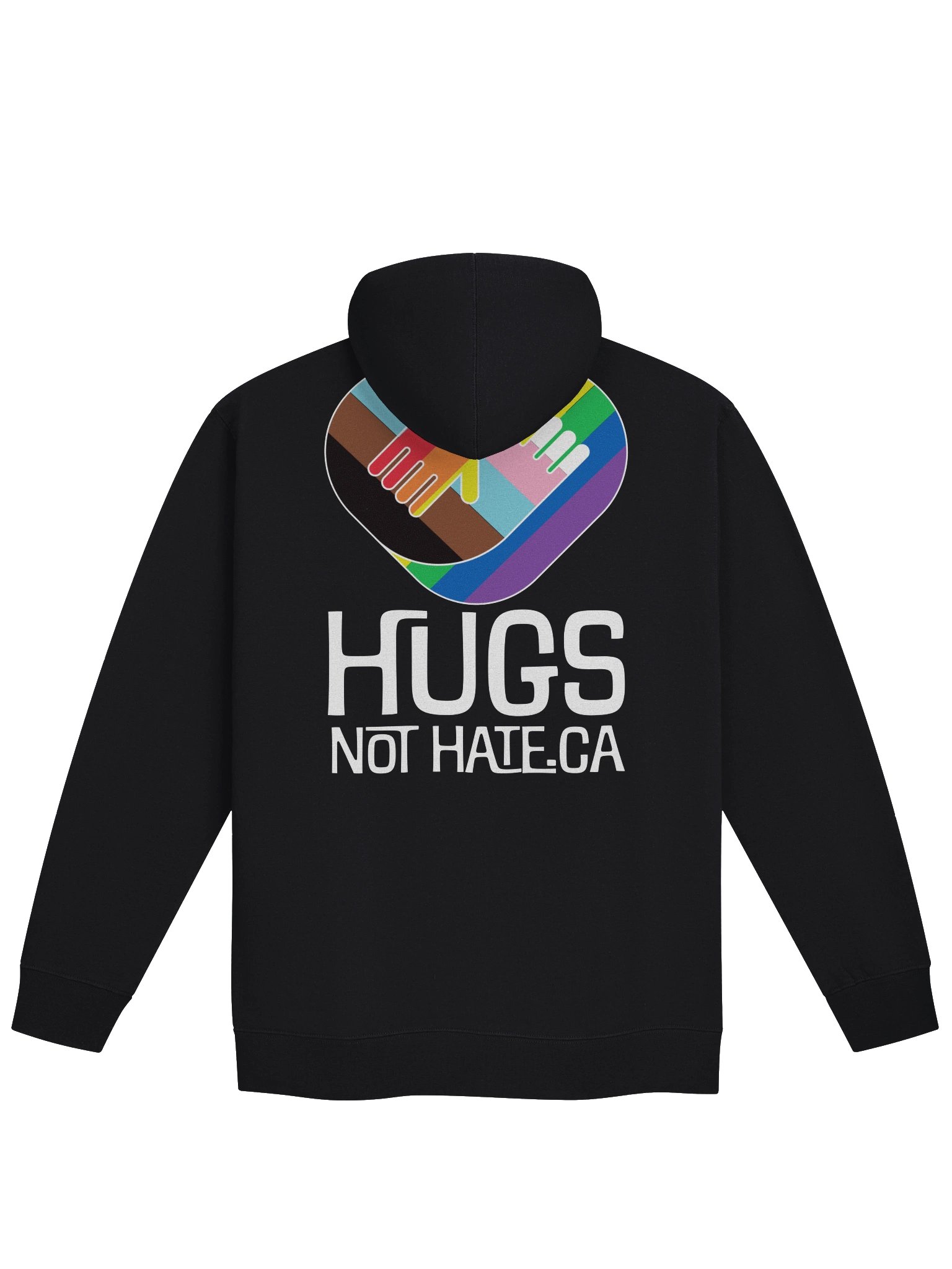 Hugs Not Hate Zip Hoodie product image (2)